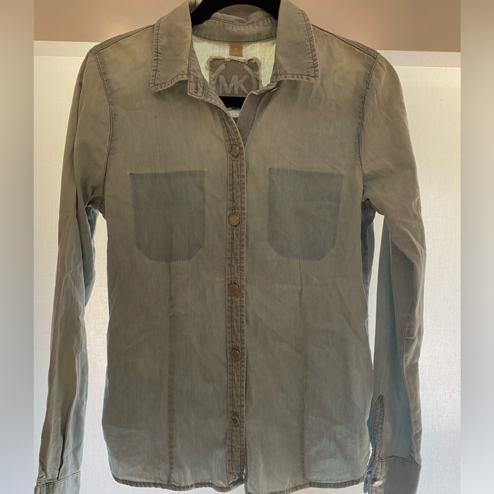 Michael Kors chambray shirt size medium